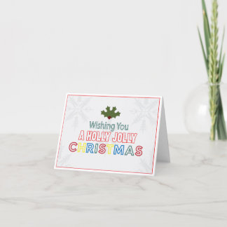 Cartes Pour Fêtes Annuelles Joyeux Noël gai et ensoleillé