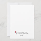 Cartes Pour Fêtes Annuelles Joyeux Noël Gnomes (Dos)