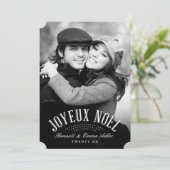 Cartes Pour Fêtes Annuelles Joyeux Noel Holiday (Debout devant)