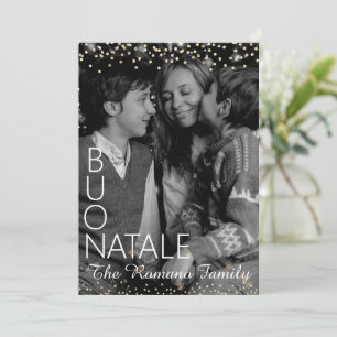 Cartes Pour Fêtes Annuelles Joyeux Noël Italien Joyeux Noël Photo