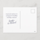 Cartes Pour Fêtes Annuelles Joyeux Noël | Joli Doodle Snowman (Dos)