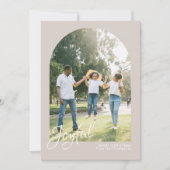 Cartes Pour Fêtes Annuelles Joyeux Noël Joyeux à Arc Joyeux (Devant)