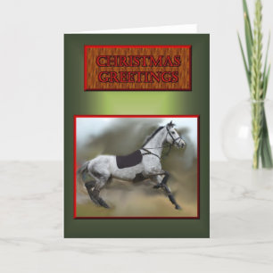 Cartes Pour Fêtes Annuelles Joyeux Noël Joyeux Joyeux Noël Joyeux cheval de No