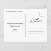 Cartes Pour Fêtes Annuelles Joyeux Noël Joyeux Noël Joyeux Noël (Dos)