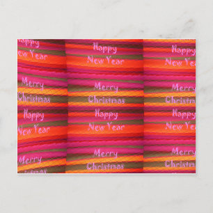 Cartes Pour Fêtes Annuelles Joyeux Noël Joyeux Nouvel An Toile Design couleur