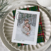 Cartes Pour Fêtes Annuelles Joyeux Noël Joyeux Panier Vert tendance Photo