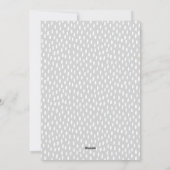 Cartes Pour Fêtes Annuelles Joyeux Noël Lettré main moderne (Dos)