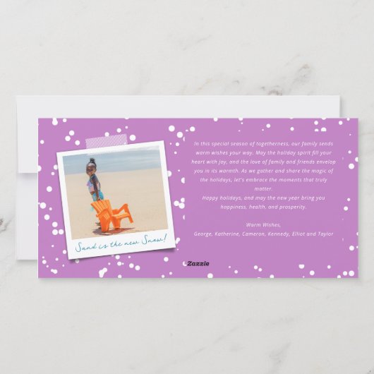 Cartes Pour Fêtes Annuelles Joyeux Noël Llow Whimsical Tree Modern 3 Photo (Dos)