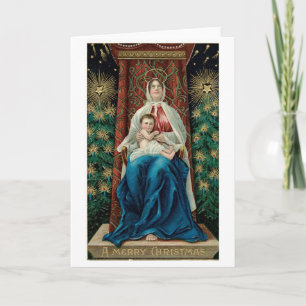 Cartes Pour Fêtes Annuelles Joyeux Noël - Mère et Enfant