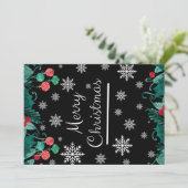 Cartes Pour Fêtes Annuelles Joyeux Noël mignon (Debout devant)