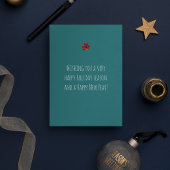 Cartes Pour Fêtes Annuelles Joyeux Noël mignon chien Noël