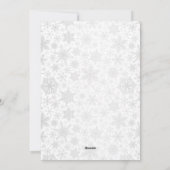 Cartes Pour Fêtes Annuelles Joyeux Noël mignon Gnome blanc rouge moderne (Dos)