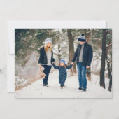 Cartes Pour Fêtes Annuelles Joyeux Noël Mistletoe Bois rustique 4 Photo (Dos)