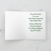 Cartes Pour Fêtes Annuelles Joyeux Noël. Mlle Me Yet ? (Intérieur)