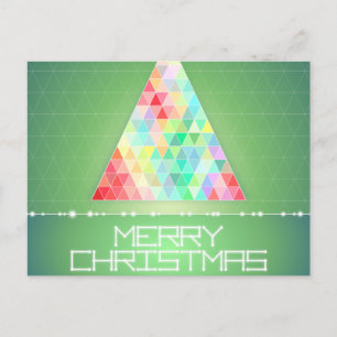 Cartes Pour Fêtes Annuelles Joyeux Noël moderne coloré