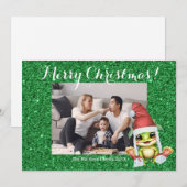 Cartes Pour Fêtes Annuelles Joyeux Noël Moderne Cute (Devant / Derrière)