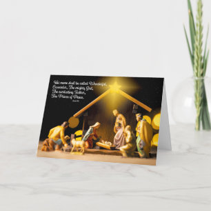 Cartes Pour Fêtes Annuelles Joyeux Noël Nativité Photographie