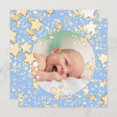Cartes Pour Fêtes Annuelles Joyeux Noël nouveau bébé garçon (Devant / Derrière)