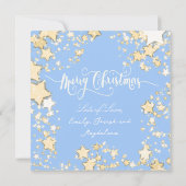 Cartes Pour Fêtes Annuelles Joyeux Noël nouveau bébé garçon (Dos)