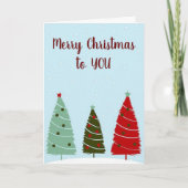 CARTES POUR FÊTES ANNUELLES JOYEUX NOËL "NOUVEL AMOUR" (Devant)