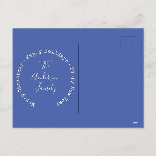 Cartes Pour Fêtes Annuelles Joyeux Noël Nubble Lighthouse (Dos)