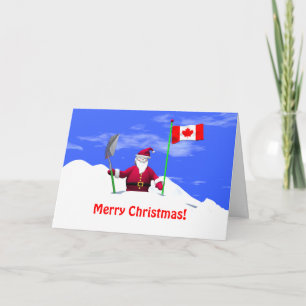 Cartes Pour Fêtes Annuelles Joyeux Noël Père Noël au Canada