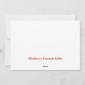 Cartes Pour Fêtes Annuelles Joyeux Noël Père Noël et amis (Dos)