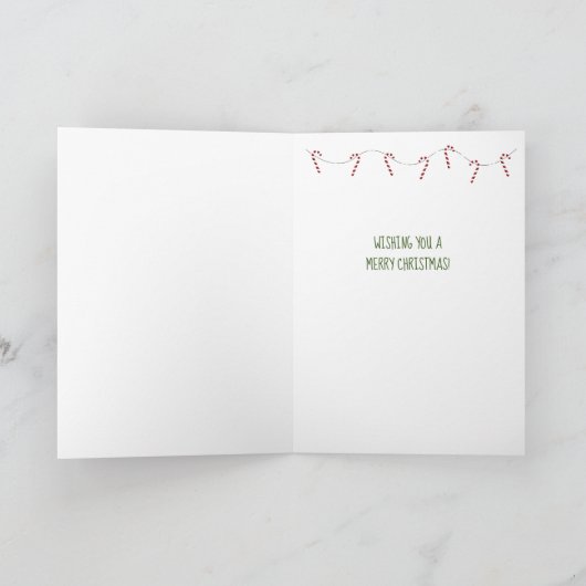 Cartes Pour Fêtes Annuelles Joyeux Noël Père Noël Rudolph Reindeer Rouge (Intérieur)