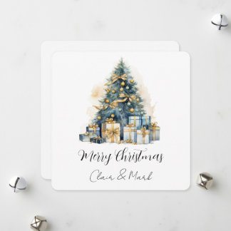Cartes Pour Fêtes Annuelles Joyeux Noël personnalisé
