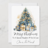 Cartes Pour Fêtes Annuelles Joyeux Noël personnalisé (Devant)