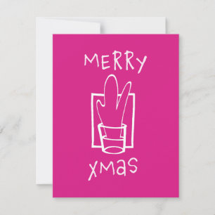 Cartes Pour Fêtes Annuelles Joyeux Noël pétillant
