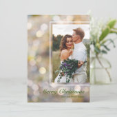 Cartes Pour Fêtes Annuelles Joyeux Noël photo (Debout devant)