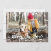 Cartes Pour Fêtes Annuelles Joyeux Noël photo (Devant)