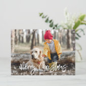 Cartes Pour Fêtes Annuelles Joyeux Noël photo (Debout devant)