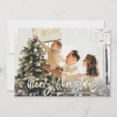 Cartes Pour Fêtes Annuelles Joyeux Noël photo (Devant)