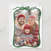 Cartes Pour Fêtes Annuelles Joyeux Noël photo à main (Devant)