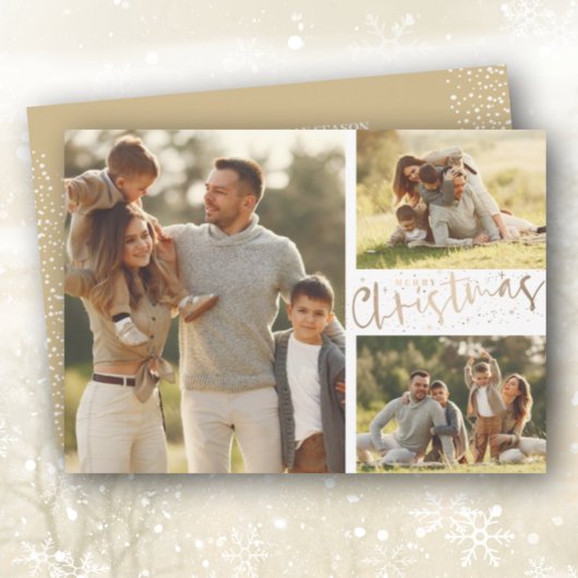 Cartes Pour Fêtes Annuelles Joyeux Noël photo multiple