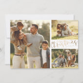 Cartes Pour Fêtes Annuelles Joyeux Noël photo multiple (Devant)