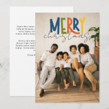 Joyeux Noël Photo Personnalisée