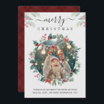 Cartes Pour Fêtes Annuelles Joyeux Noël Photo personnalisée<br><div class="desc">Une carte photo de Noël que vous pouvez facilement customiser. Ajoutez votre photo, et modifiez le libellé et les noms en cliquant sur le bouton "Personnaliser". (1) Pour plus de personnalisation, veuillez cliquer sur le lien "customiser plus loin" imbriqué sous le bouton "Personnaliser" et utiliser notre outil de conception pour...</div>