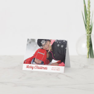 Cartes Pour Fêtes Annuelles Joyeux Noël photo personnalisée Noël