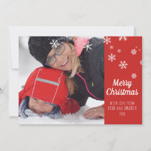 Cartes Pour Fêtes Annuelles Joyeux Noël Photo personnalisée Noël