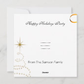 Cartes Pour Fêtes Annuelles Joyeux Noël Photo Red Green Window (Dos)