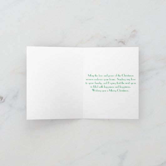 Cartes Pour Fêtes Annuelles Joyeux Noël Retro Chat Siamese (Intérieur)