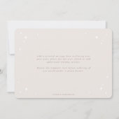 Cartes Pour Fêtes Annuelles Joyeux Noël rose pâle Étoiles rétro Appartement (Dos)