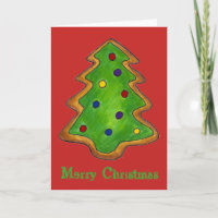 Joyeux Noël Rouge Vert sucre Cookies Arbre Noël