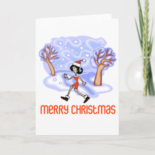 Cartes Pour Fêtes Annuelles Joyeux Noël RunnerChick