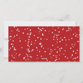 Cartes Pour Fêtes Annuelles Joyeux Noël Rustic Chalkboard Mistletos Photo (Dos)