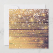 Cartes Pour Fêtes Annuelles Joyeux Noël Rustique Bois 12 Photo Collage (Dos)