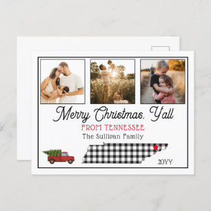 Cartes Pour Fêtes Annuelles Joyeux Noël Rustique EastTennessee